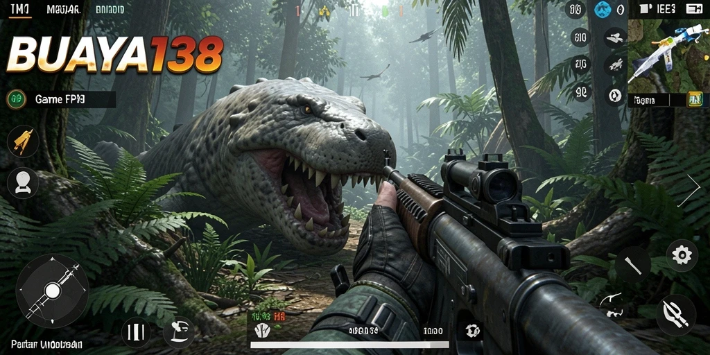 Gameplay seru dalam pertempuran FPS yang mendebarkan.