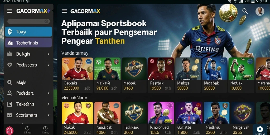 Tampilan menarik dari GACORMAX dengan fitur taruhan inovatif.