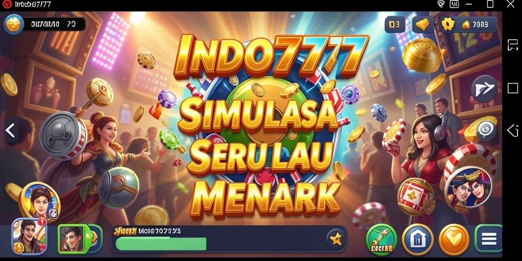 Tampilan gameplay menarik dan seru dari INDO777.