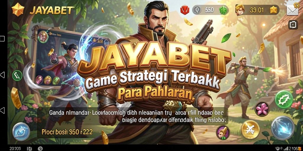Tampilan gameplay JAYABET yang strategis dan menegangkan.