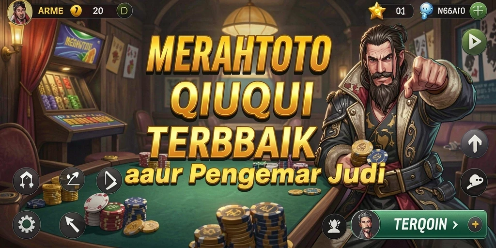 Tampilan gameplay QiuQiu yang seru di MERAHTOTO.