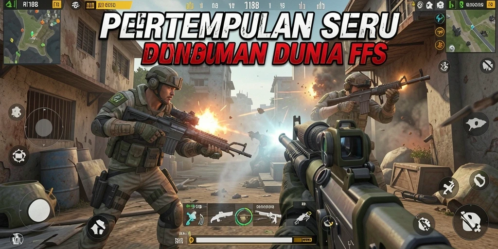 Tangkapan layar menunjukkan aksi gameplay seru dalam RI188.