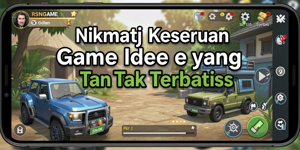 Tampilan gameplay RSNGAME dengan karakter dan lingkungan yang menarik.