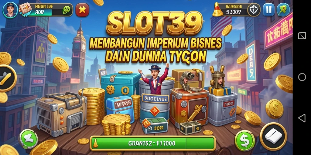 Tampilan gameplay yang memukau dalam dunia Tycoon.