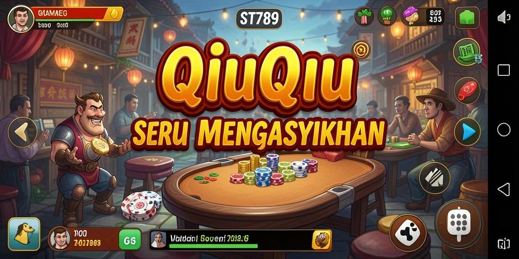 Tangkapan layar gameplay ST789 yang penuh aksi QiuQiu.