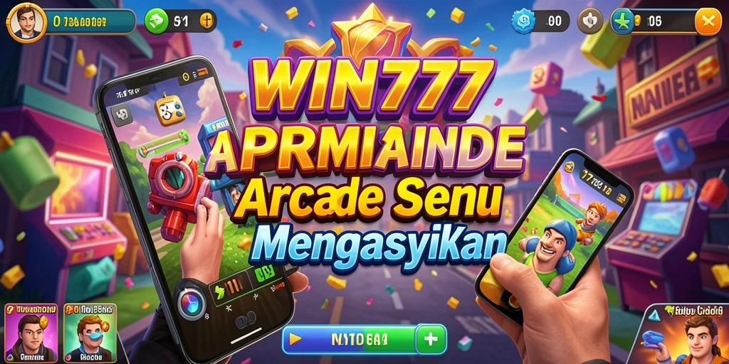 Screenshot gameplay menampilkan aksi seru dalam permainan Arcade.