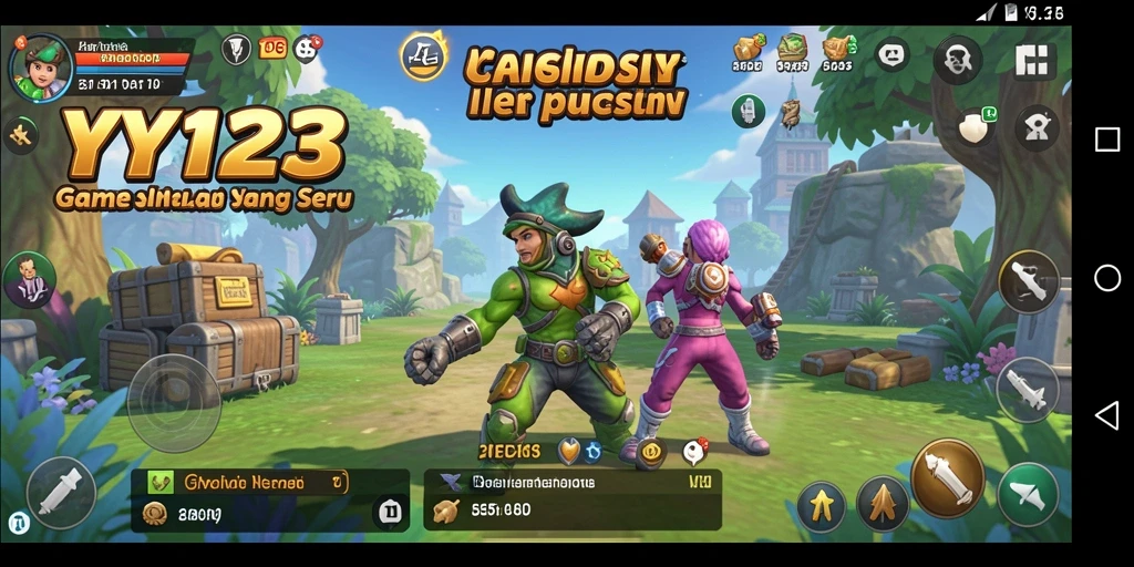 Tampilan gameplay YY123 yang menunjukkan aksi simulasi yang mendalam.
